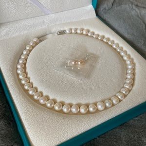 S925 Freshwater pearl strand necklace